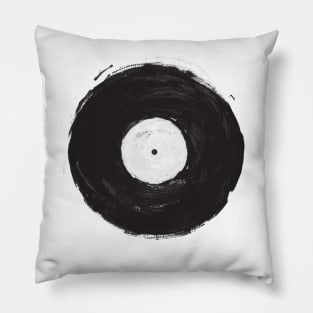 Vinyl Records Pillow
