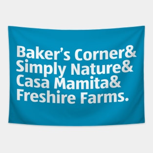 Aldi Brands: The Two Parters Tapestry