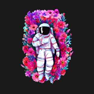 Watercolor Astronaut T-Shirt