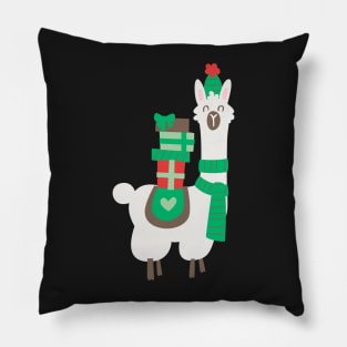 Christmas llama Pillow