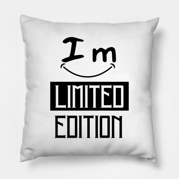 I Am Limited Edition Pillow by Dippity Dow Five