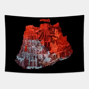 Babel Tower Tapestry