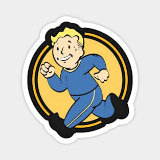 Vault boy running Magnet