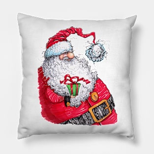 Silly Santa Pillow