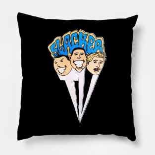 Slacker TV Faces Pillow