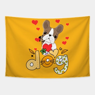 dog lover Tapestry