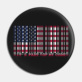 It's part of my code - USA Pin