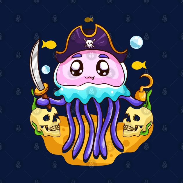 Jellyfish Pirate Party Day by E