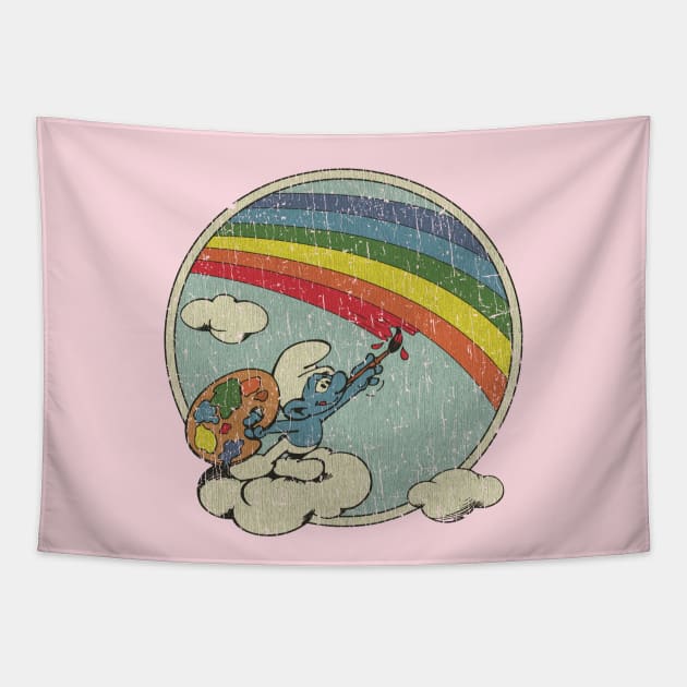 Paint Your Own Rainbows 1982 Tapestry by JCD666