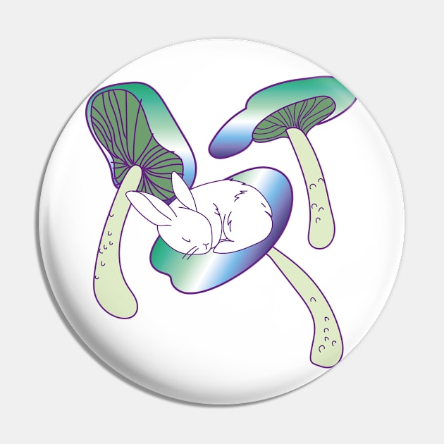 Gay bunny mushroom Pin by Flor Volcanica