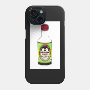 Soy Sauce bottle illustration Phone Case