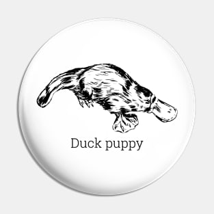 Duck Puppy Pin