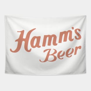 Faded Hamm's Beer - Vintage Sign Type Tapestry