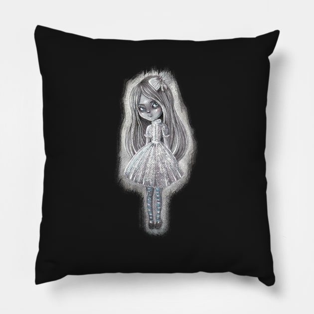 ghost Pillow by mapetitepoupee