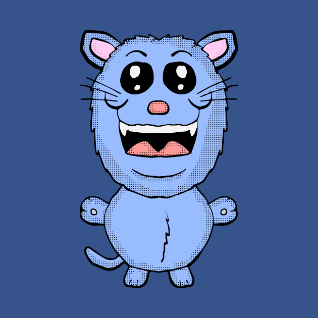 Funny Blue Cat by Eric03091978