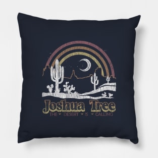 Joshua Tree National Park vintage Pillow