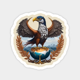 Mighty eagle Magnet