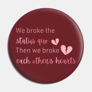 The Very First Night Lyrics Taylor Swift Pin