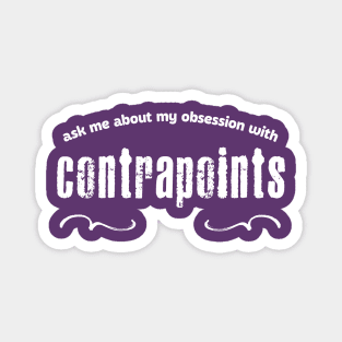 Contrapoints - Aesthetic Fanart Design Magnet