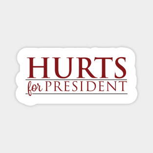 Hurts for President Magnet