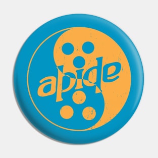 Abide Ambigram Logo Pin