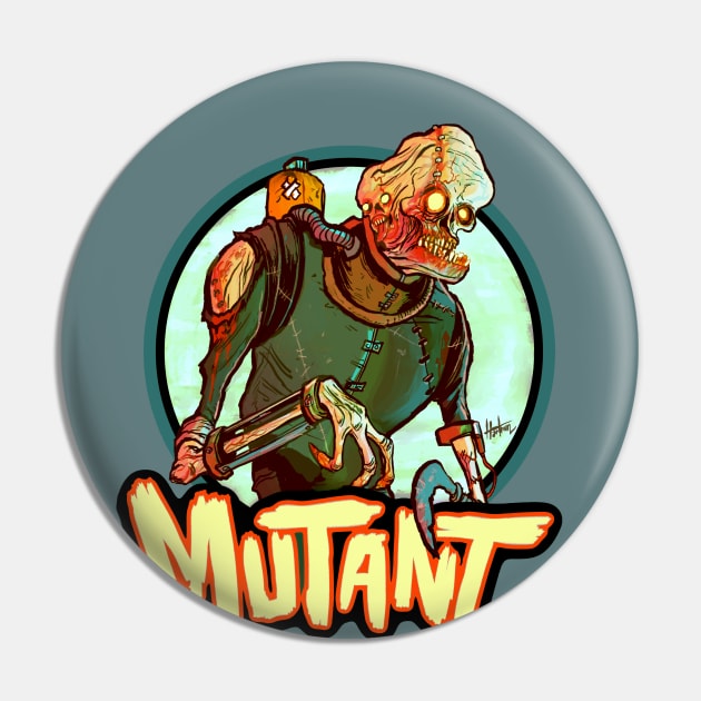 Mutant Pin by sideshowmonkey