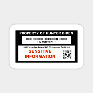 Property of Hunter Biden Magnet