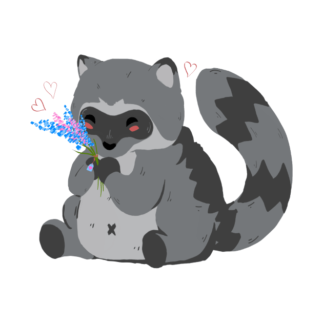 Cute Raccoon by Wyyrmwood