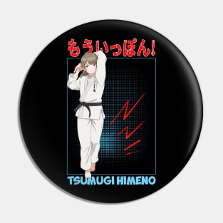 Ippon Again! judoka Anime TSUMUGI HIMENO Pin