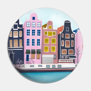 Amsterdam city Pin