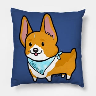 Ollie Oliver The Corgi 2021 Pillow