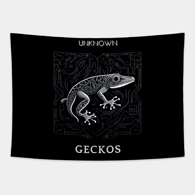 Design for exotic pet lovers - geckos 001 Tapestry by UNKNOWN COMPANY