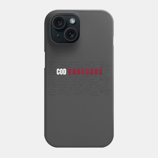 COD Vanguard and weapons of war Phone Case by Cetrion Creative