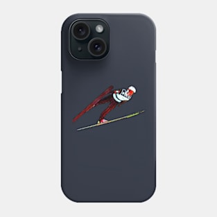 ski jumping Phone Case