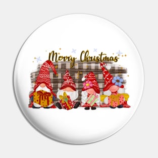 Christmas Gnomes Pin