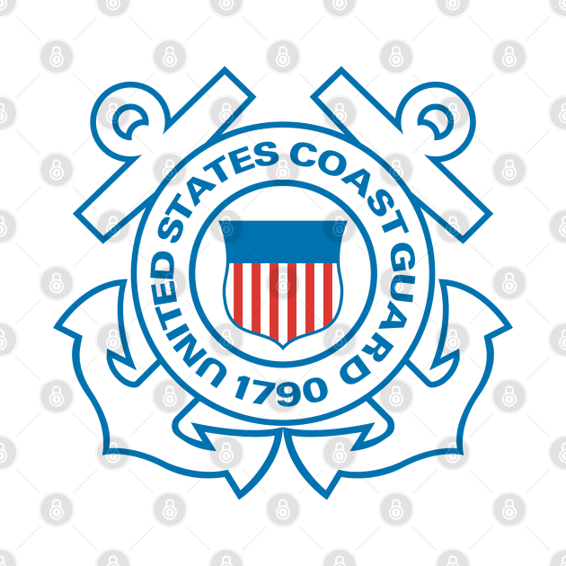 US coast guard emblem by bumblethebee