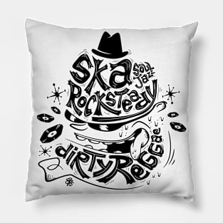 Rude music Pillow