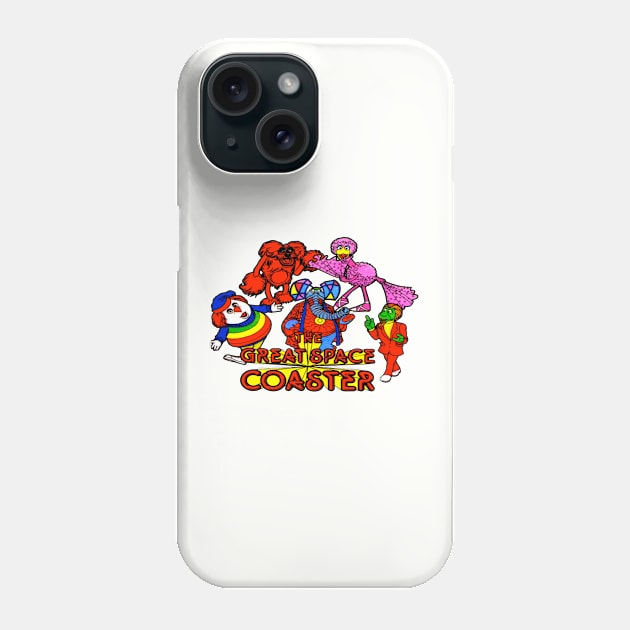 The Great Space Coaster Phone Case by The Curious Cabinet