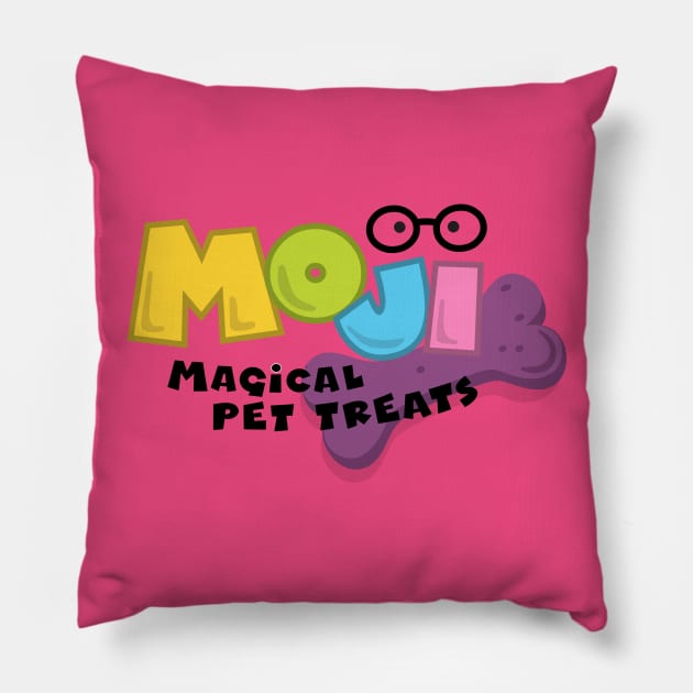 Moji (dark) Paladins Champion Logo Pillow by dcmjs