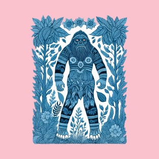 Big Foot Illustration T-Shirt