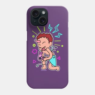 Singing in the shower Phone Case