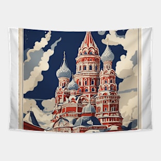 Yaroslavl Russia Vintage Travel Tourism Tapestry