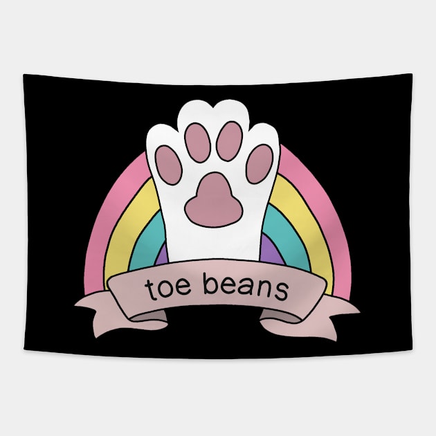 Toe Beans Tapestry by valentinahramov