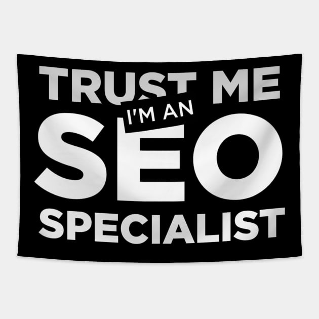 SEO Specialist Tapestry by Printnation