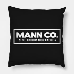 Mann Co. (WHITE) Pillow