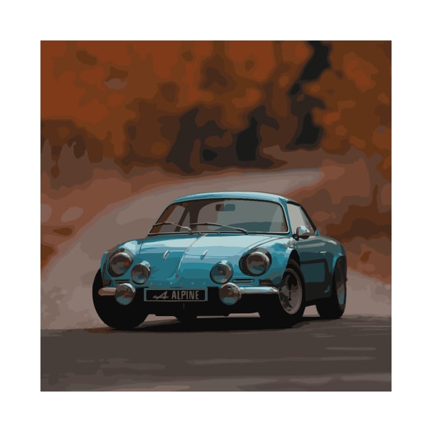 Alpine A110 by mvommen