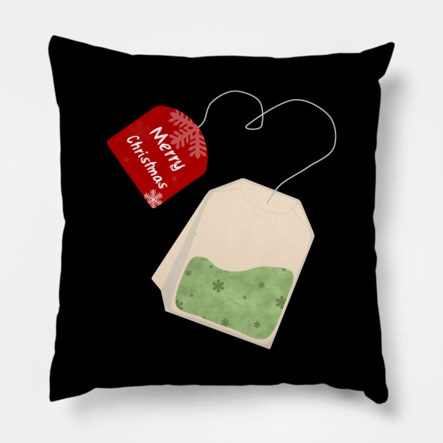 Christmas tea Pillow by ir`17