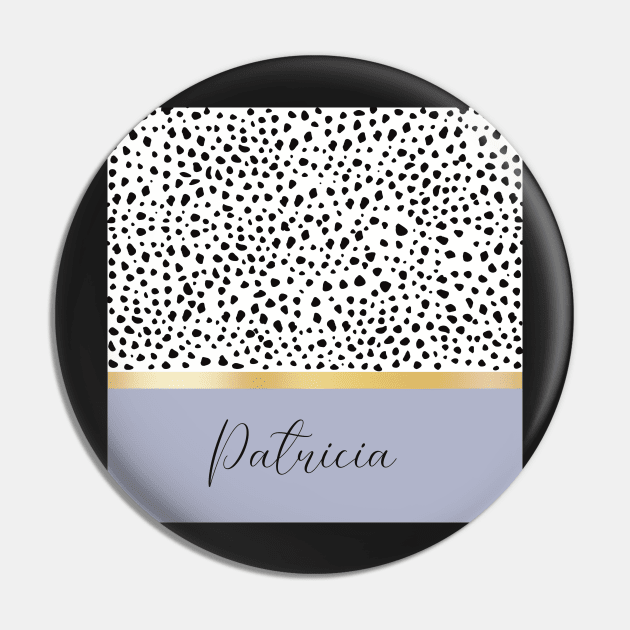 Patricia name custom gift Pin by Holailustra