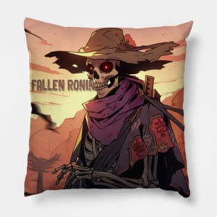 Fallen Lone Ronin Pillow