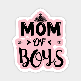 Mom Of Boys Magnet